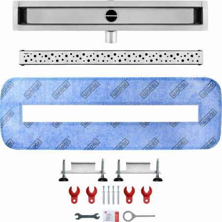 Odpływ liniowy Wiper 500 mm Premium Slim Mistral