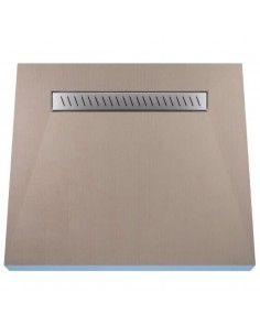 Brodzik Podpłytkowy Czterospadowy Ze Zintegrowanym Odpływem Liniowym Wiper Premium I Kratką Zonda