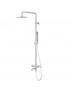 Kolumna prysznicowa Corsan CMN016 Lugo z termostatem i wylewką chromowana