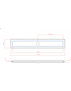 Odpływ Liniowy Wiper 800 Mm. . . 