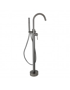 Bateria wannowa wolnostojąca Corsan Lugo CMB7535GM GunMetal 2