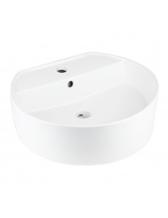 Umywalka nablatowa LUGO UC5634 okrągła 485x435x155 mm