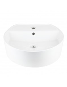 Umywalka nablatowa LUGO UC5634 okrągła 485x435x155 mm 2