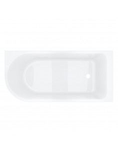 Wanna narożna INVELIA V220LP 160x75 cm Montaż prawostronny