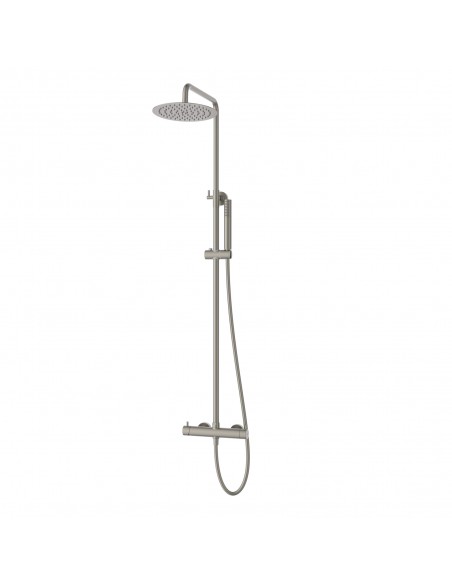 Kolumna prysznicowa LUGO CMN01MBSL Deszczownica 25cm Stal Szczotkowana