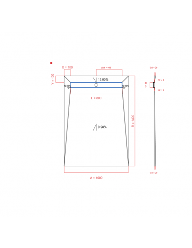 Resinbase Wiper 4 way 1000 x 1400 mm...