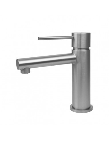 Bateria umywalkowa LUGO CMB7511BSL Stal szczotkowana
