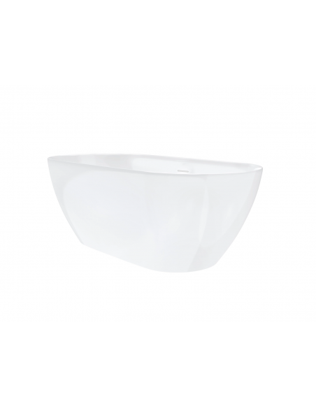 Wanna Wolnostojąca OLVENA V041XLBL 170 Cm Korek Klik Klak Czarny