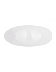 Wanna Wolnostojąca AVOLA V032XXLWH 180 Cm Korek Klik Klak Biały