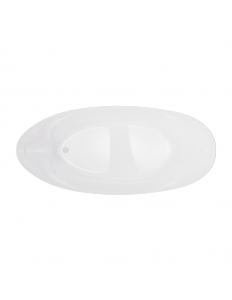 Wanna Wolnostojąca AVOLA V032XXLWH 180 Cm Korek Klik Klak Biały