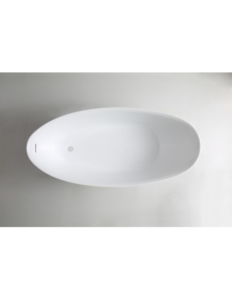 Wanna Wolnostojąca AVOLA V032XXLWH 180 Cm Korek Klik Klak Biały