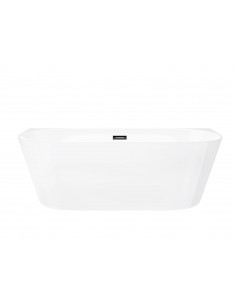 Wanna przyścienna MONO E029LSGM Slim 160 cm Korek klik klak GunMetal 2