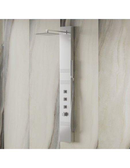 Panel prysznicowy Corsan NEO Mieszacz Stal