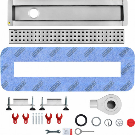 Odpływ liniowy Wiper 500 mm Premium Offset Sirocco 2