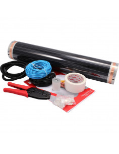 Zestaw folii grzewczej pod panele Wiper Sunfloor na 15 m² 1800 W (0,6 x 25 m) 1