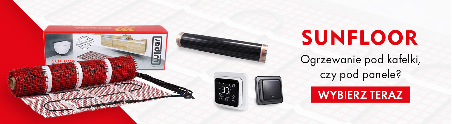 Elektryczne ogrzewanie podłogowe Wiper Sunfloor
